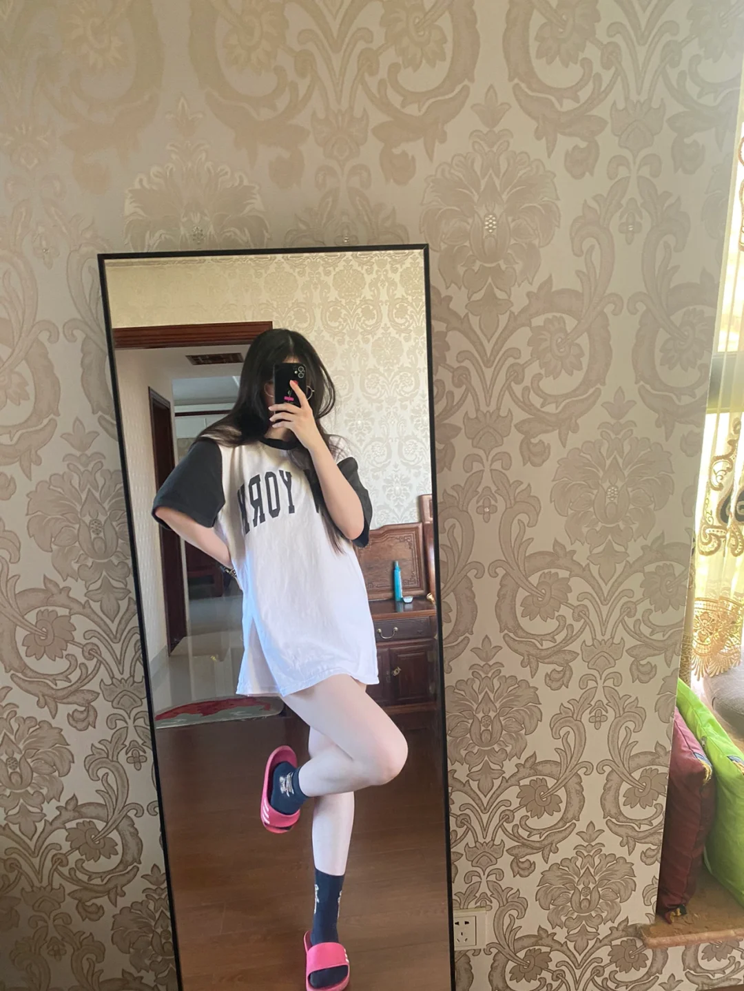 165 100 每天都觉得自己匀称的腿好美😛