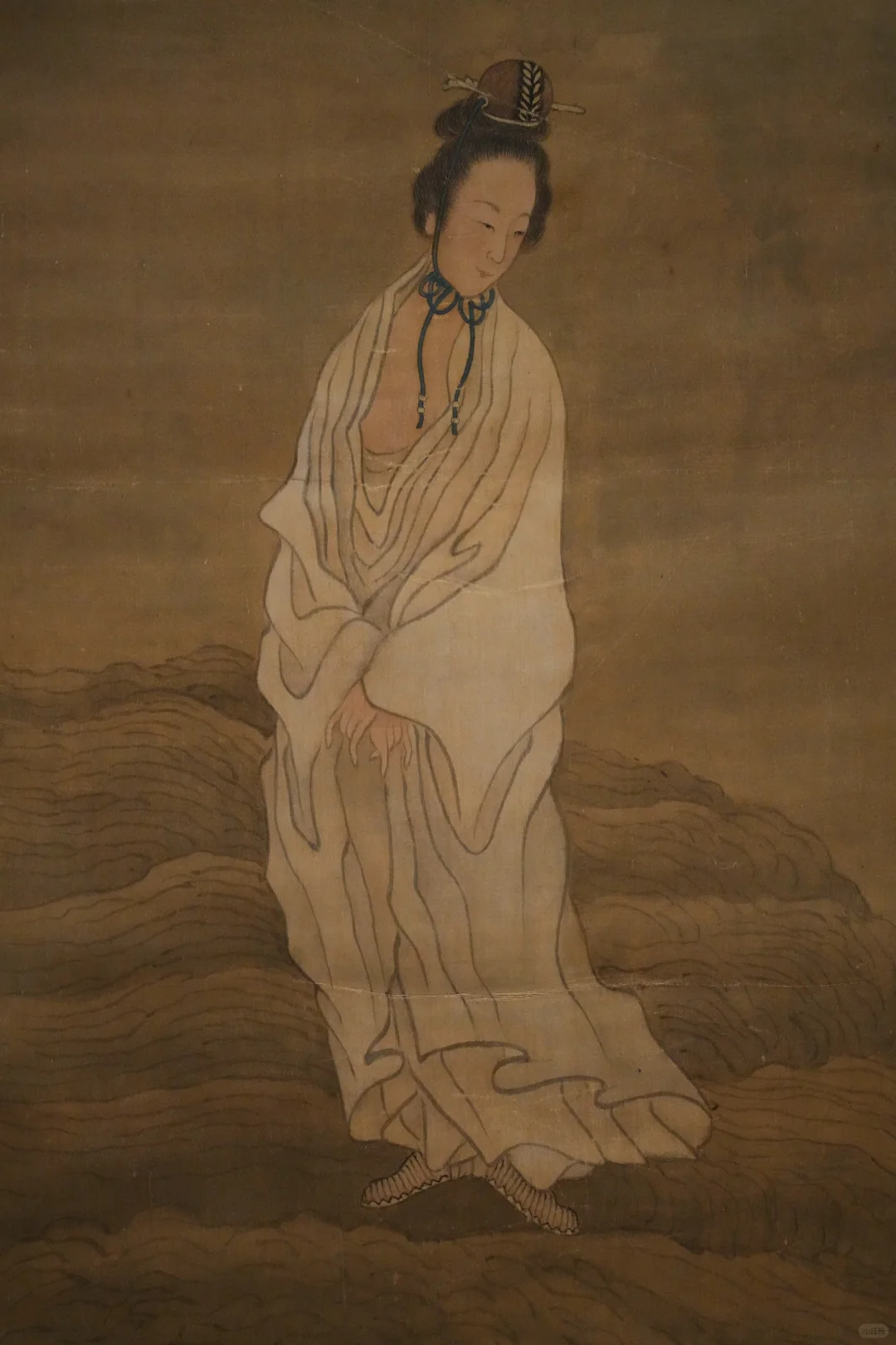 崔子忠神品《云中玉女图》