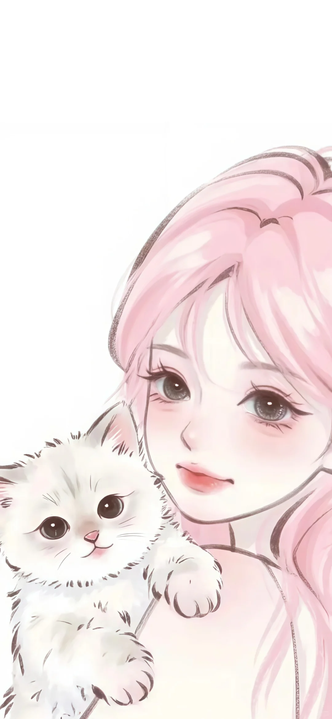 温柔的氛围感，谁懂啊🖤手机壁纸