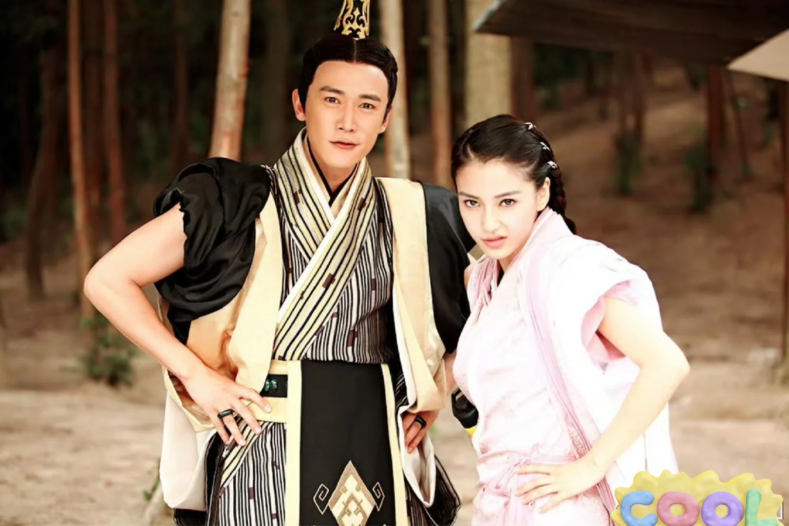 夏天拍古装真的好好笑