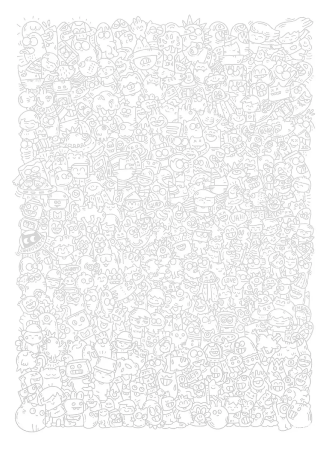 线条画 摸鱼专用🐟