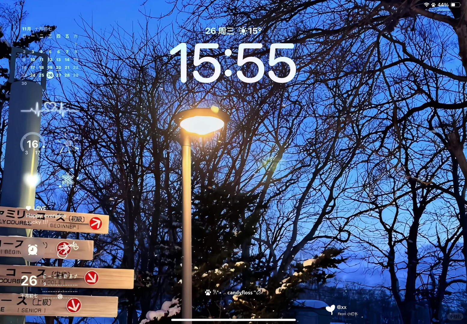 日暮寒林｜冬日雪景氛围