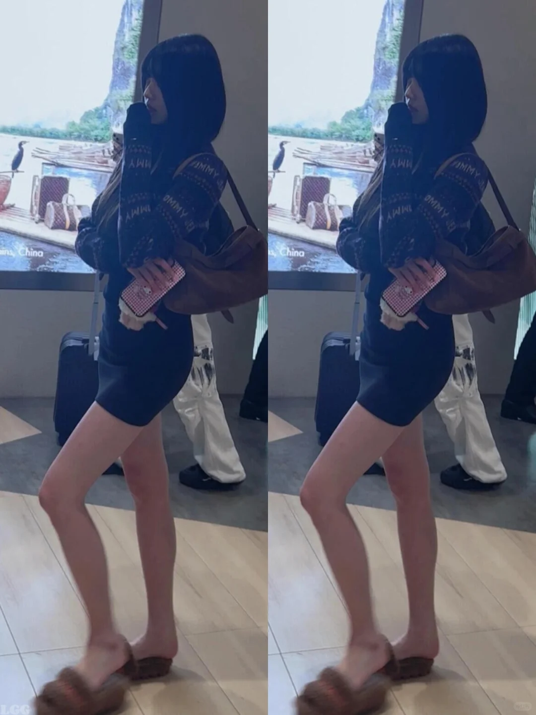 不愧是走路也能出圈的女人，这体态太加分了