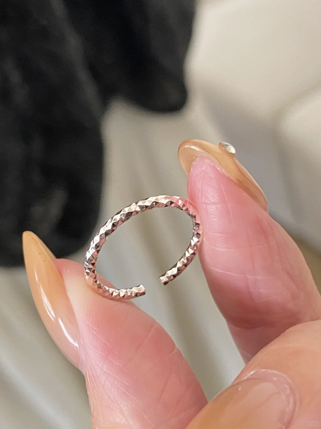 超喜欢！每天都戴的闪闪尾戒好惊艳🥹