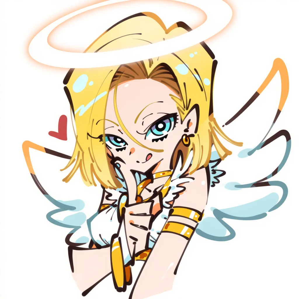 吊带袜天使风格的人造人18号头像