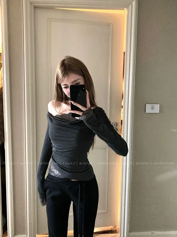 方几的蕾丝打底有姐妹喜欢吗 49