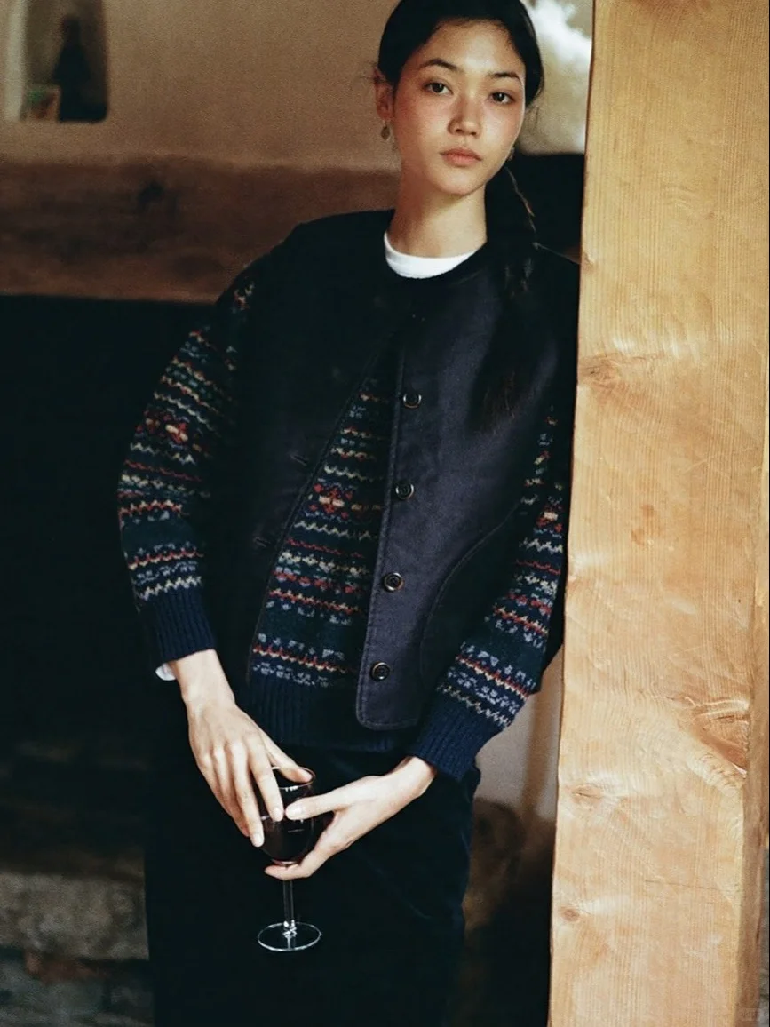 文艺范的法日混血模特美佳