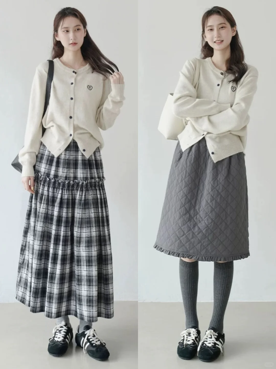 秋日穿搭抄作业！韩系慵懒叠穿起床少纠结