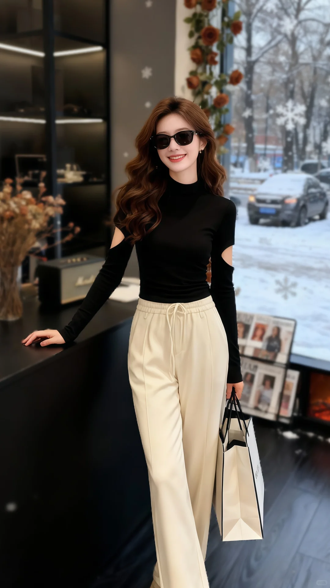 时尚与保暖并存，这款打底衫你值得拥有！