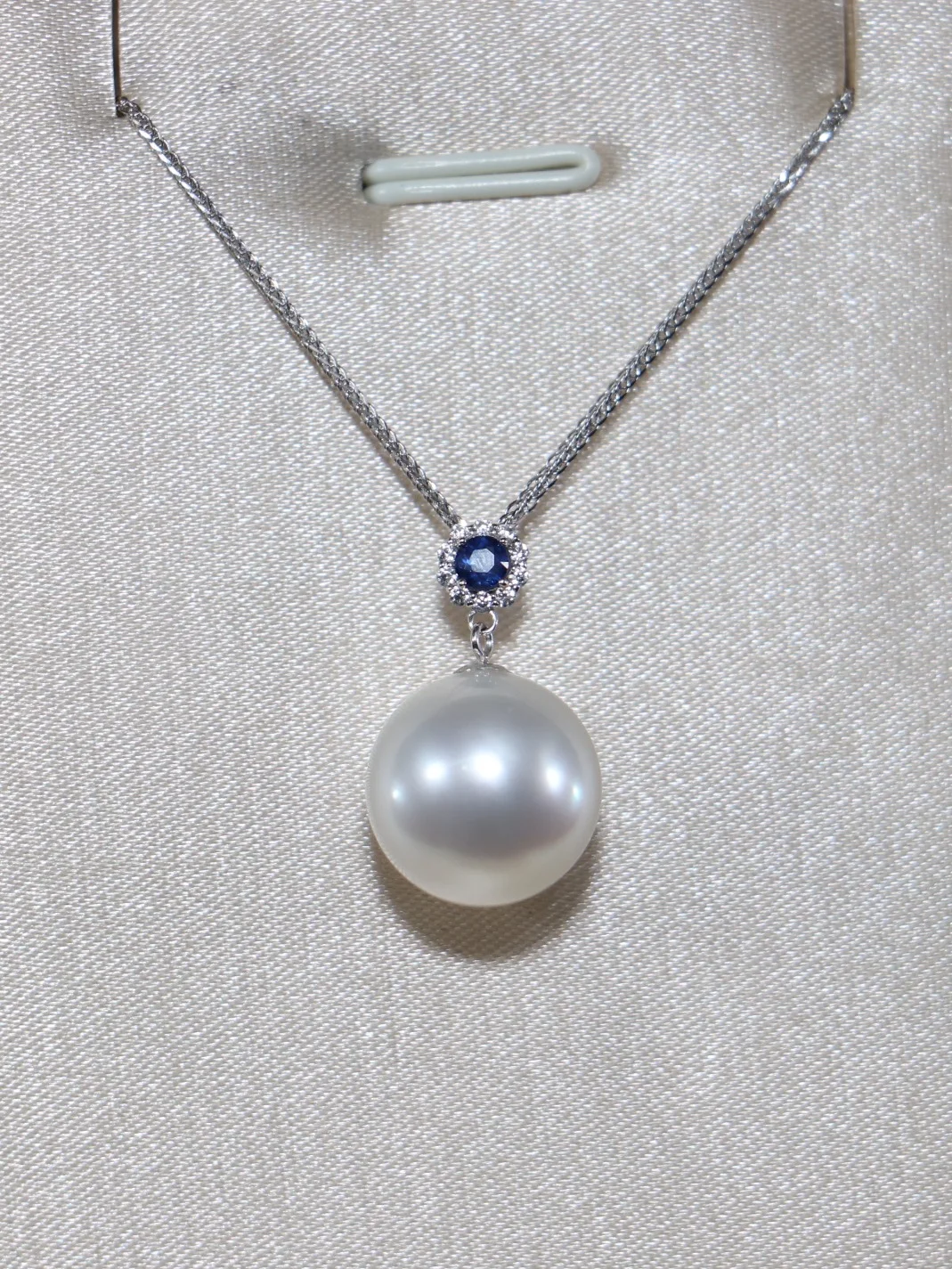 当蓝宝石遇到澳白，真的太惊艳啦~