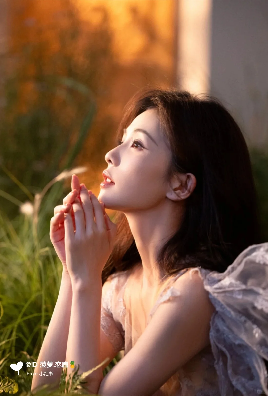 这氛围感，这滤镜，白鹿简直就是仙女😘