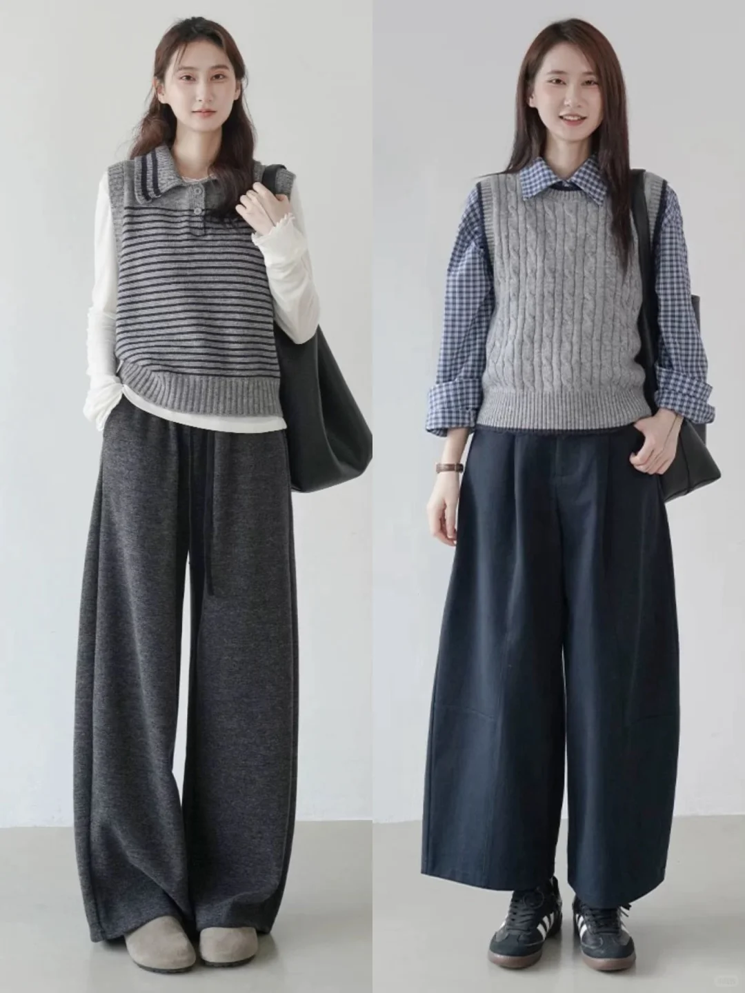 秋日穿搭抄作业！韩系慵懒叠穿起床少纠结