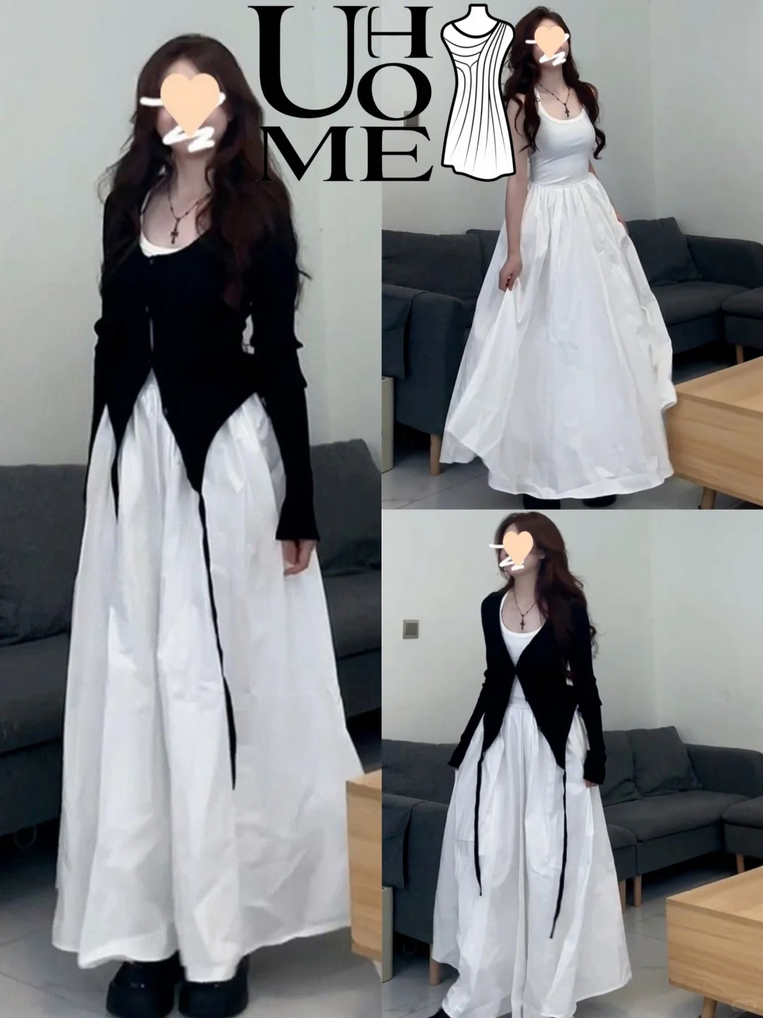 好喜欢这套温柔气质的显瘦穿搭~