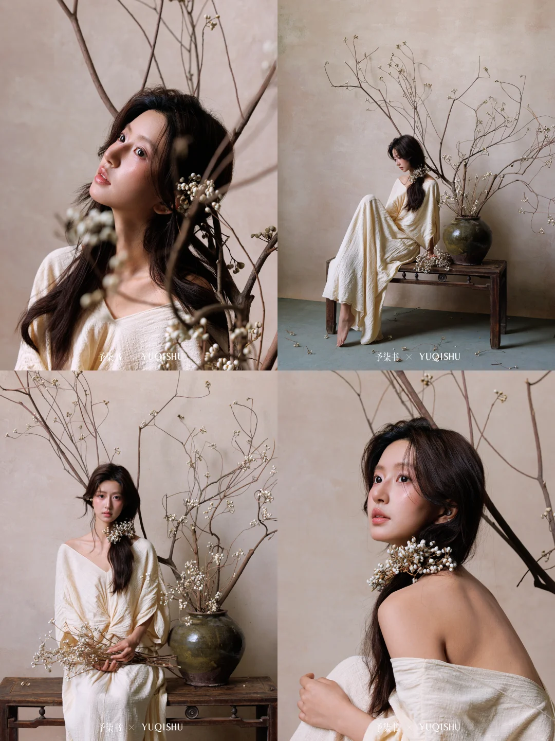 闯进油画里的东方少女们🌷每一套都想拍