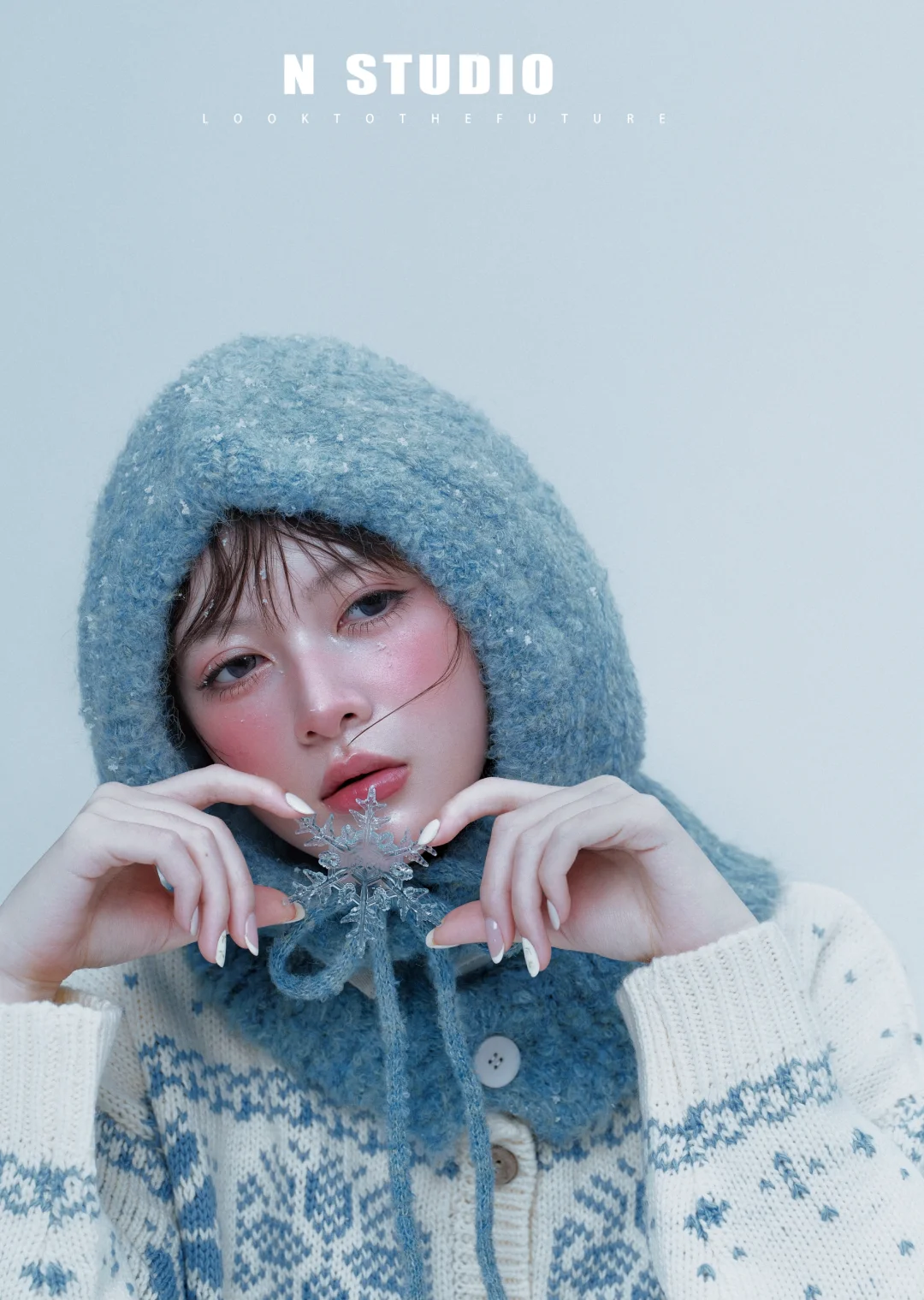 ❄️冬日限定蓝调雪精灵｜冰雪写真直接封神