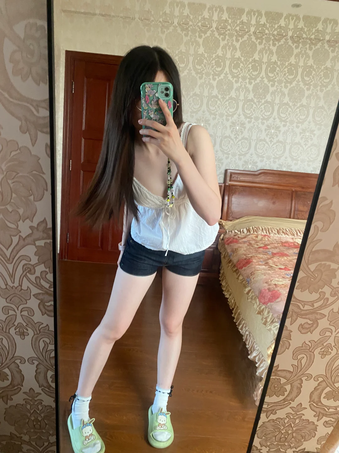 165 100 姐姐我呀 匀称腿真的很绝