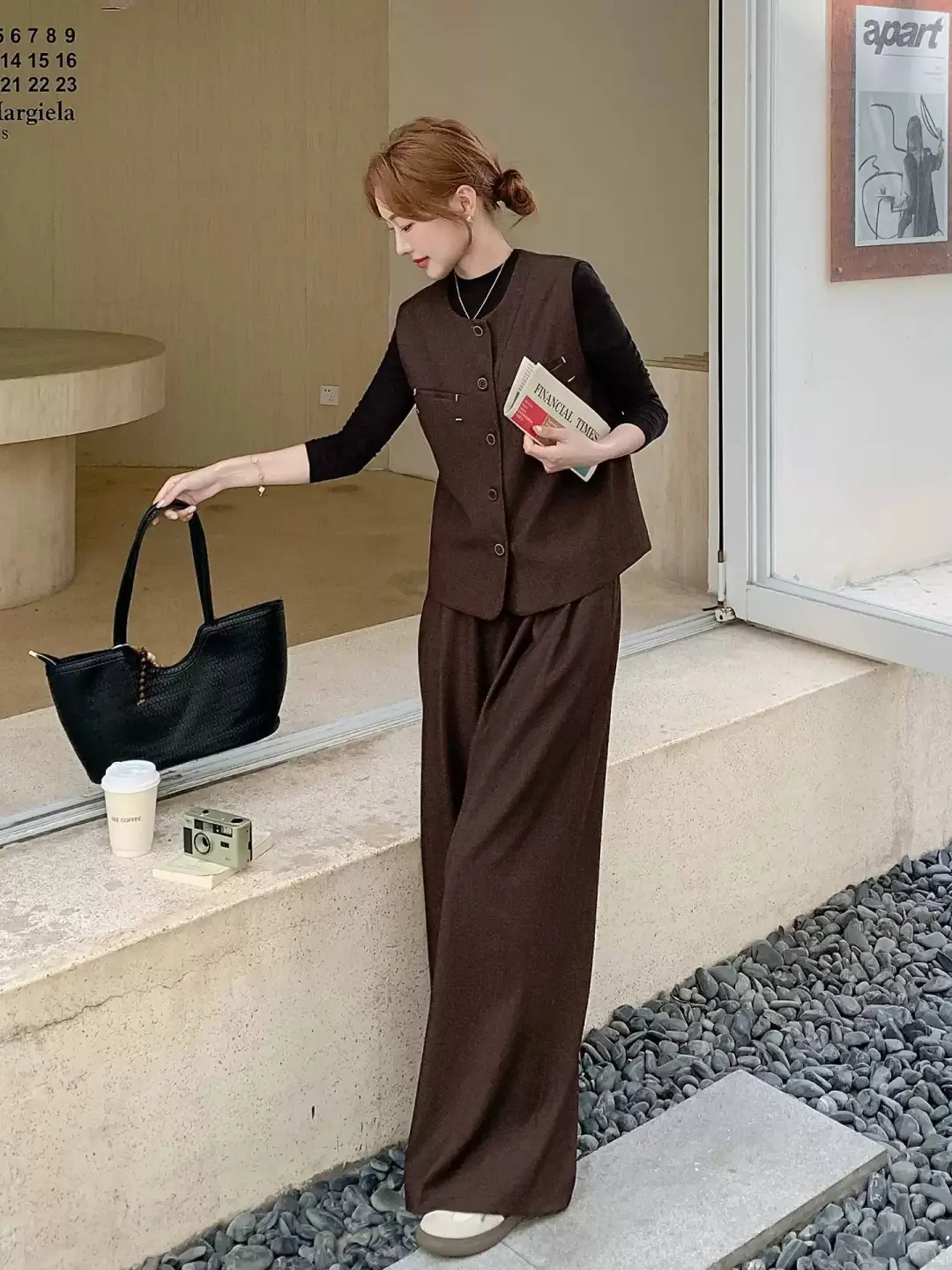 老钱风马甲套装女2025秋季新款小众设✨