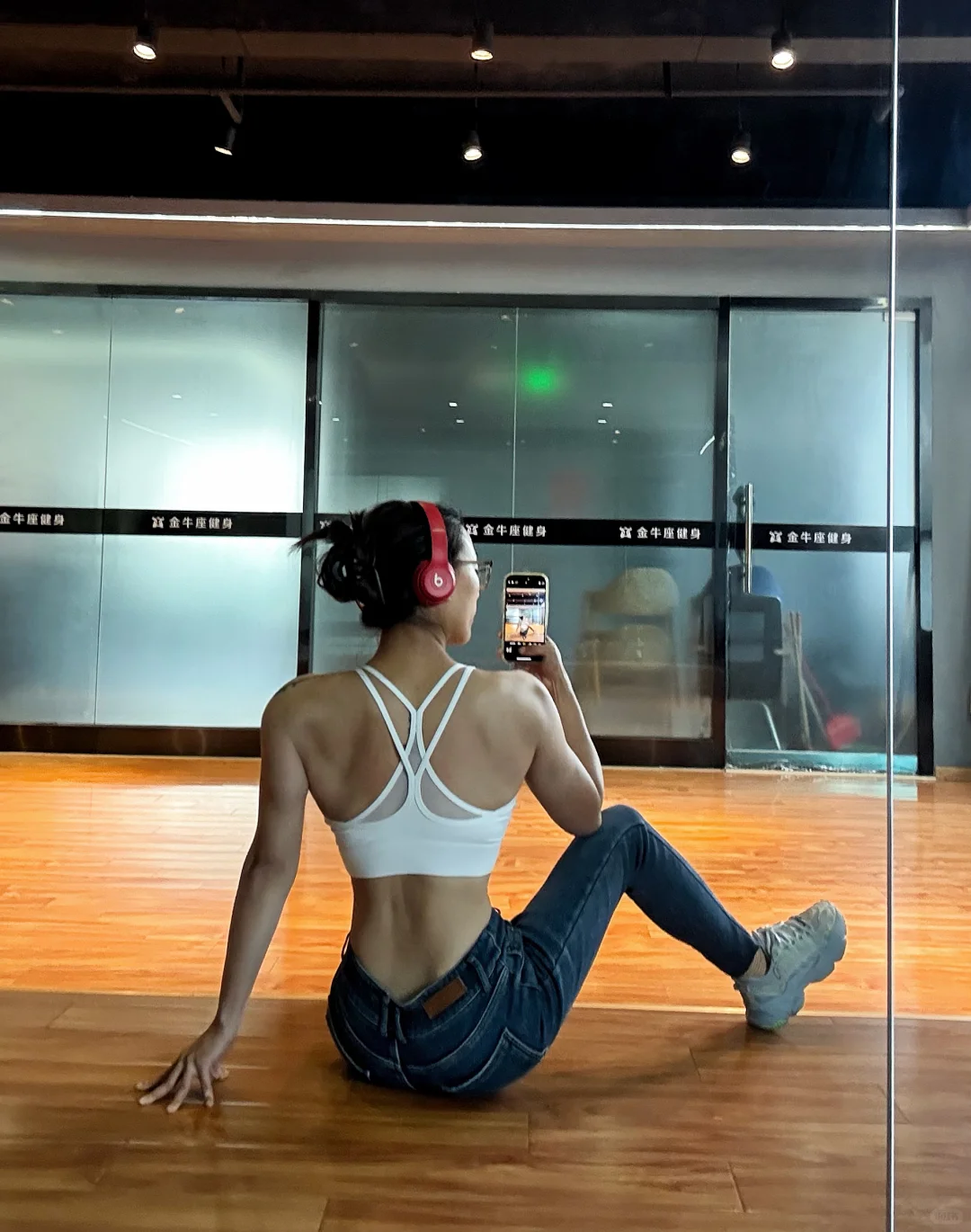 不做肌肉女，只做线条女～