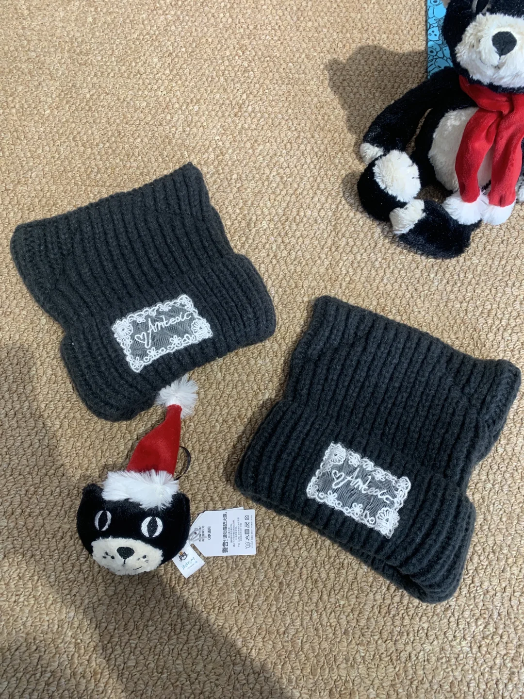 源200+Ano*蕾丝标针织帽来啦～45✅