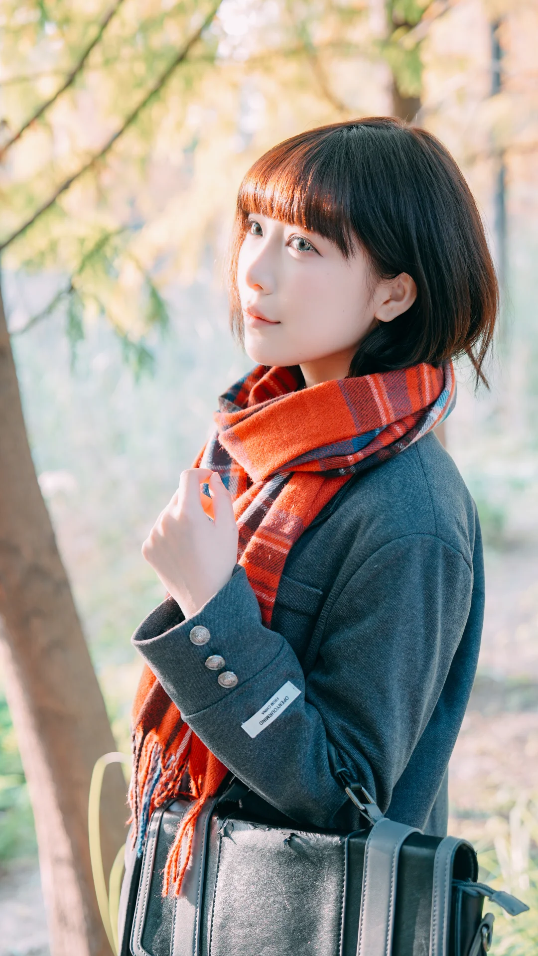 3个技巧拍爆秋日JK！公园秒变电影片场🎬