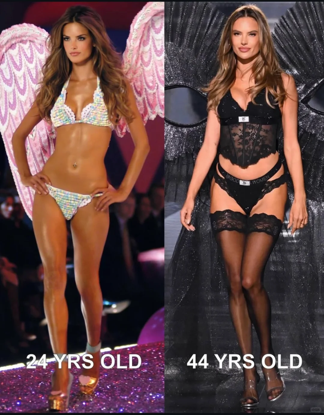 太自律了👍维密们的今时昔日