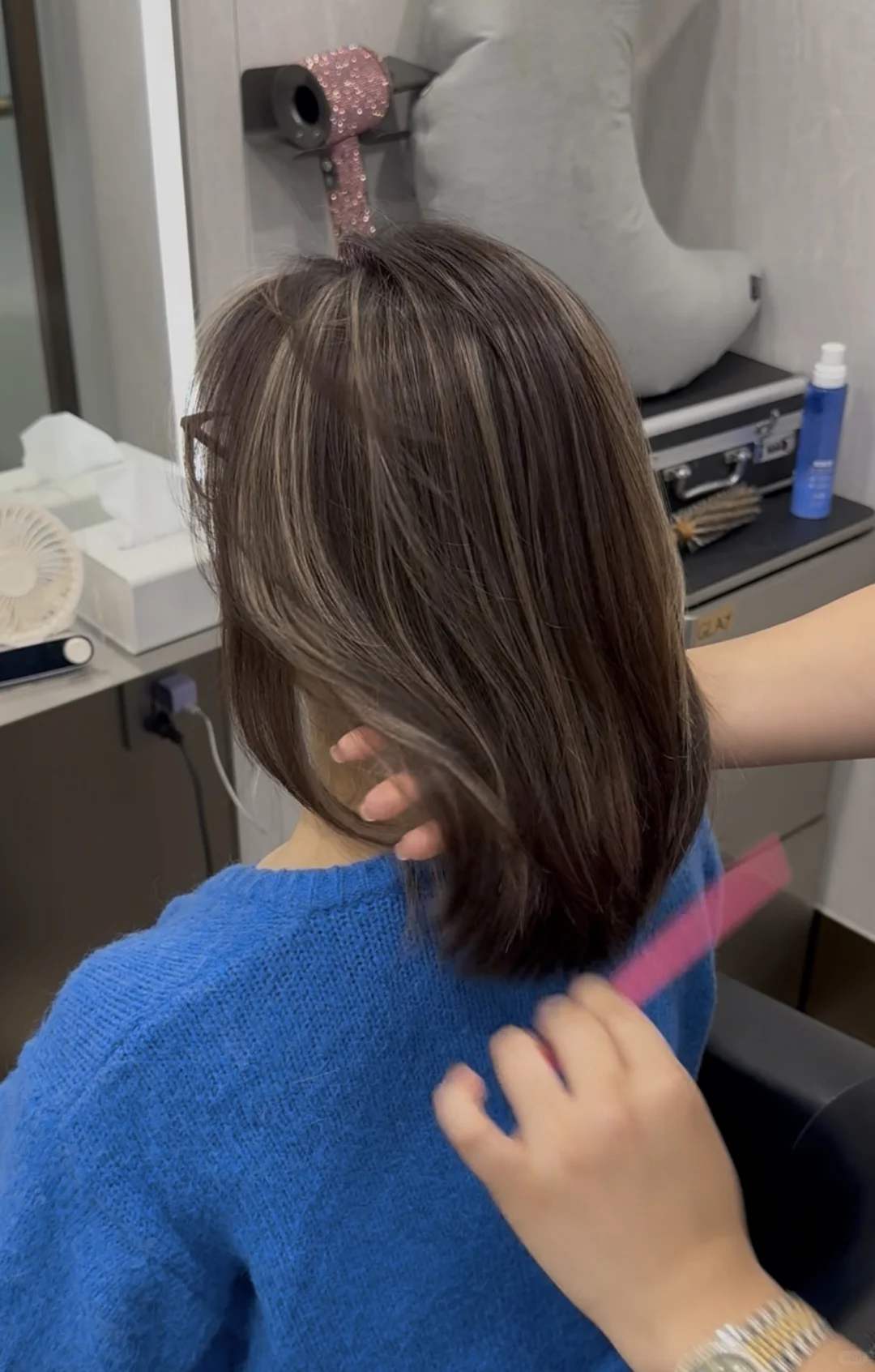 辣妹光线染太绝了！女Tony让你悄悄变美☺️