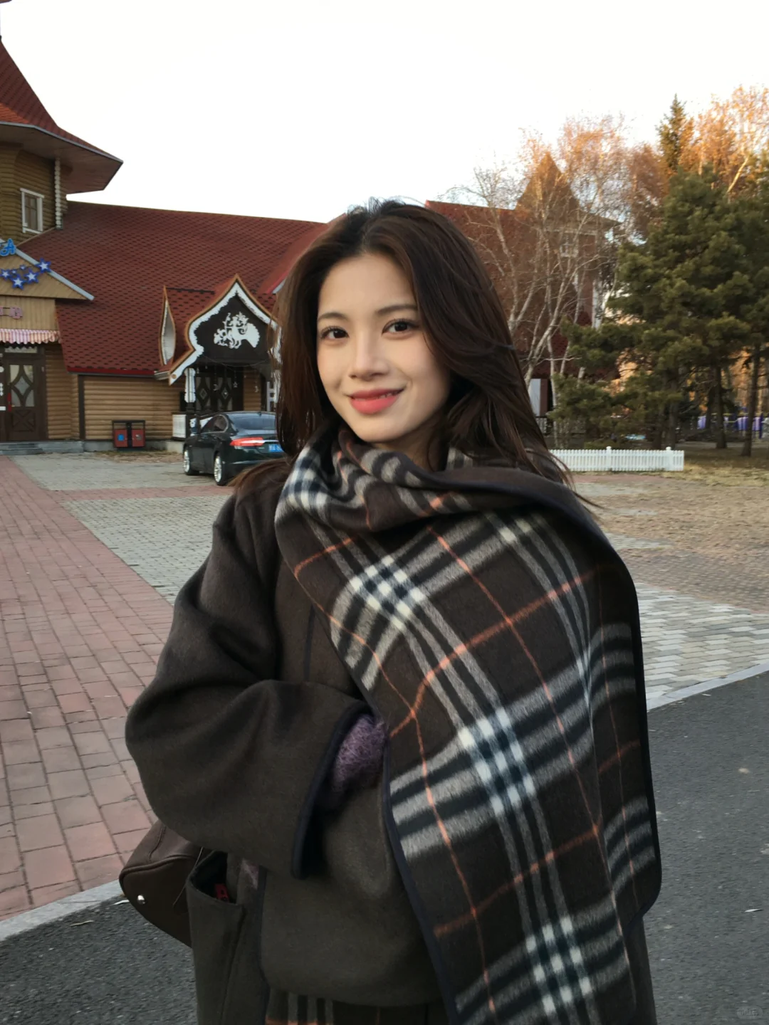 冬天的氛围感是大衣给的