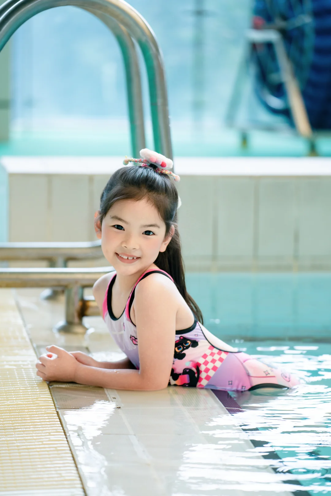 记录下我爱游泳的女儿