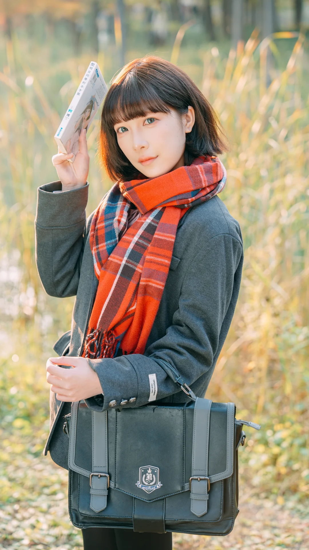 3个技巧拍爆秋日JK！公园秒变电影片场🎬