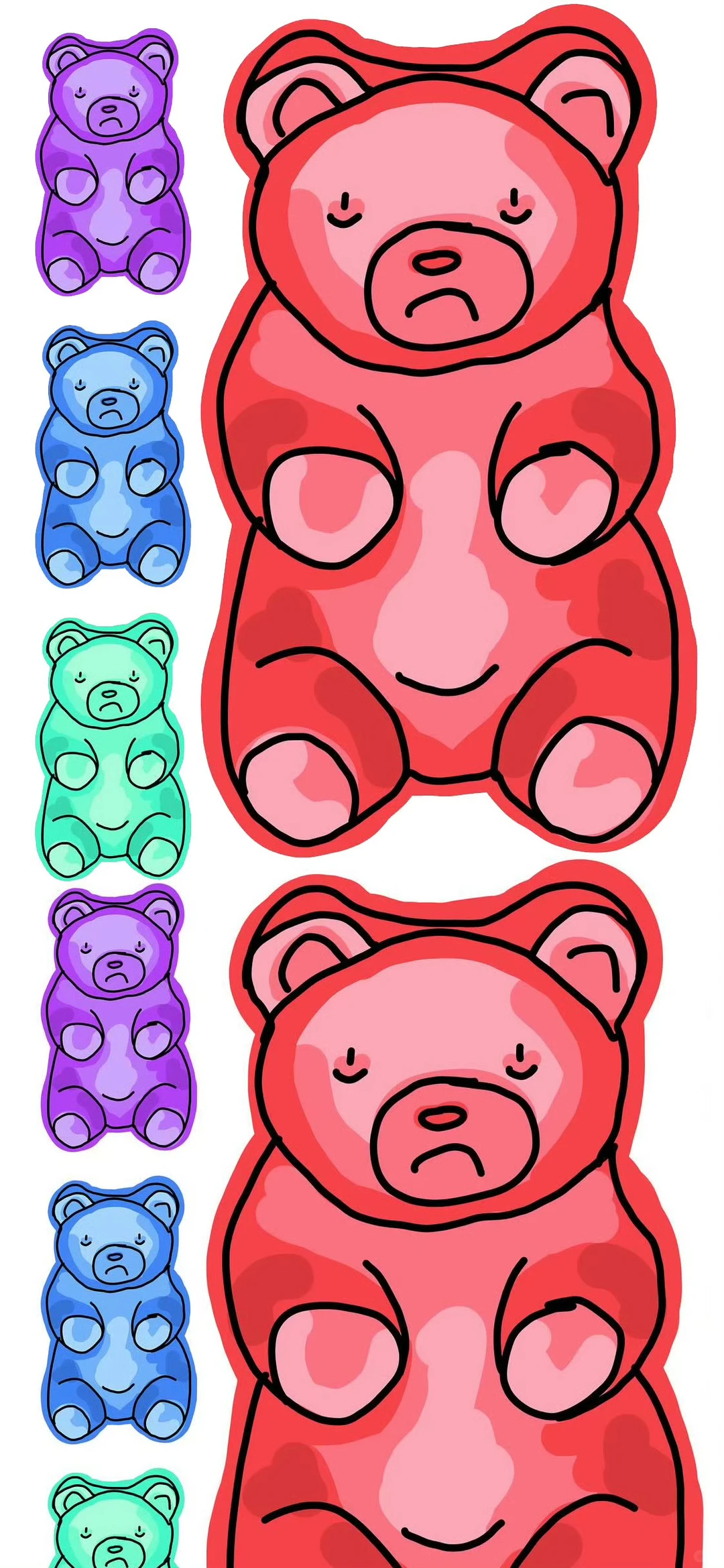 😍缓解审美疲劳小众插画师艺术壁纸