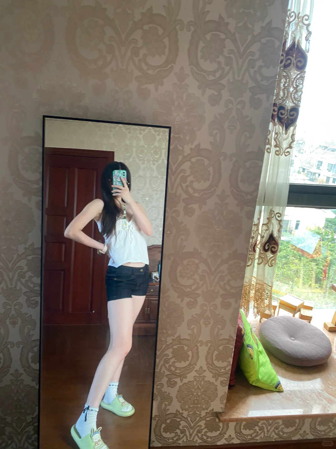 165 100 姐姐我呀 匀称腿真的很绝