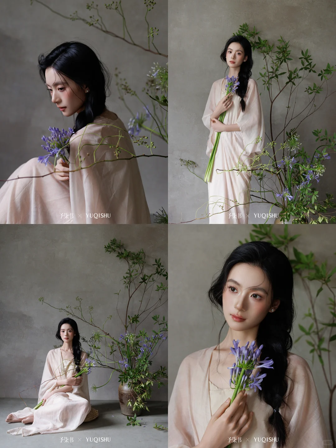 闯进油画里的东方少女们🌷每一套都想拍