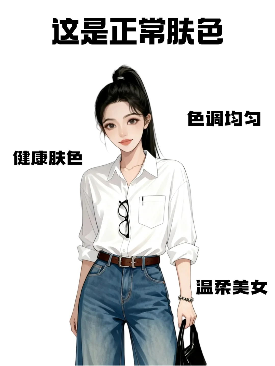 你知道什么才是标准身材/肤色吗？