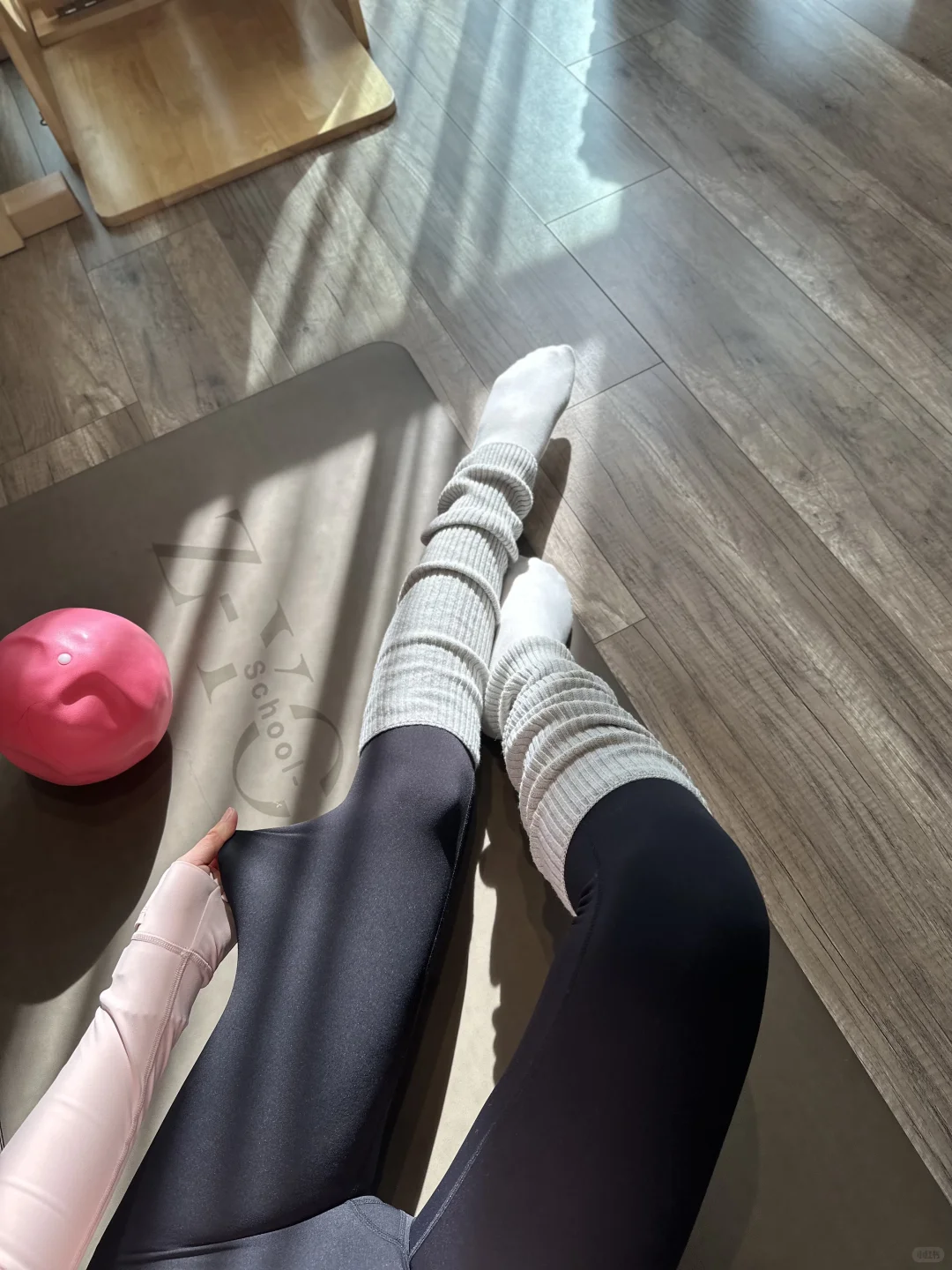 冬天瑜伽这样穿真的好舒服呀～