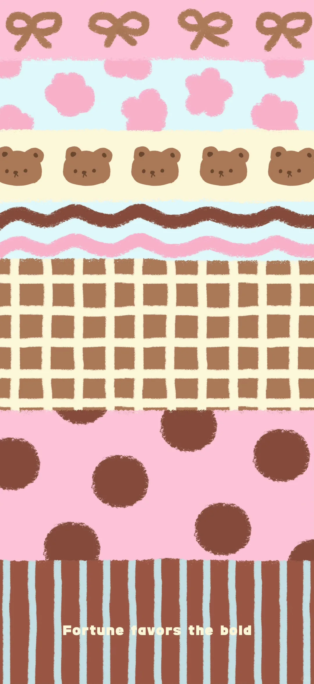 复古格子拼接小众图案简约壁纸/平板壁纸