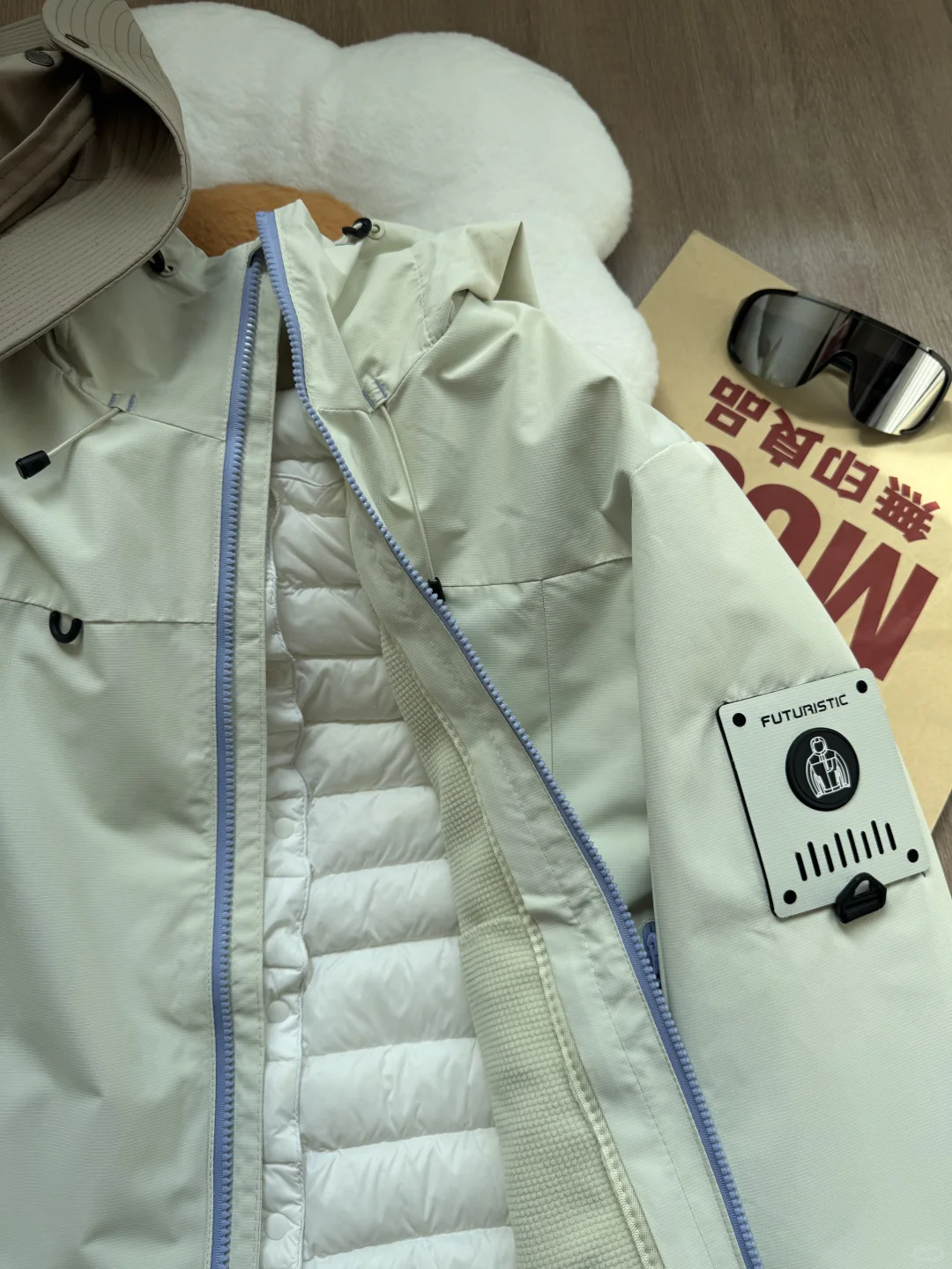 live原图｜近期剪吊牌zui快的雪霁黄冲锋衣！！