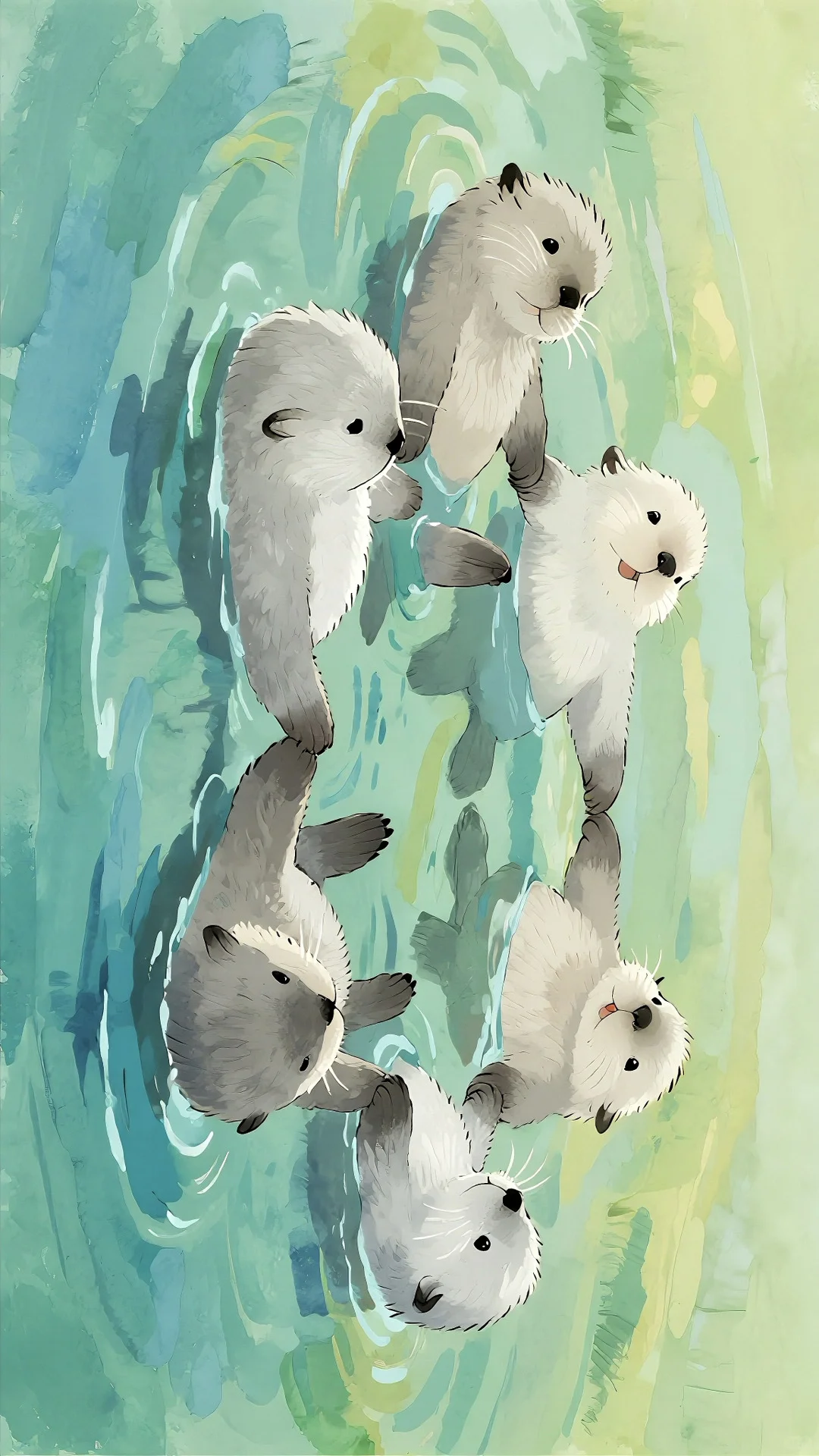 把手机往左边👈倒一下再看看呢