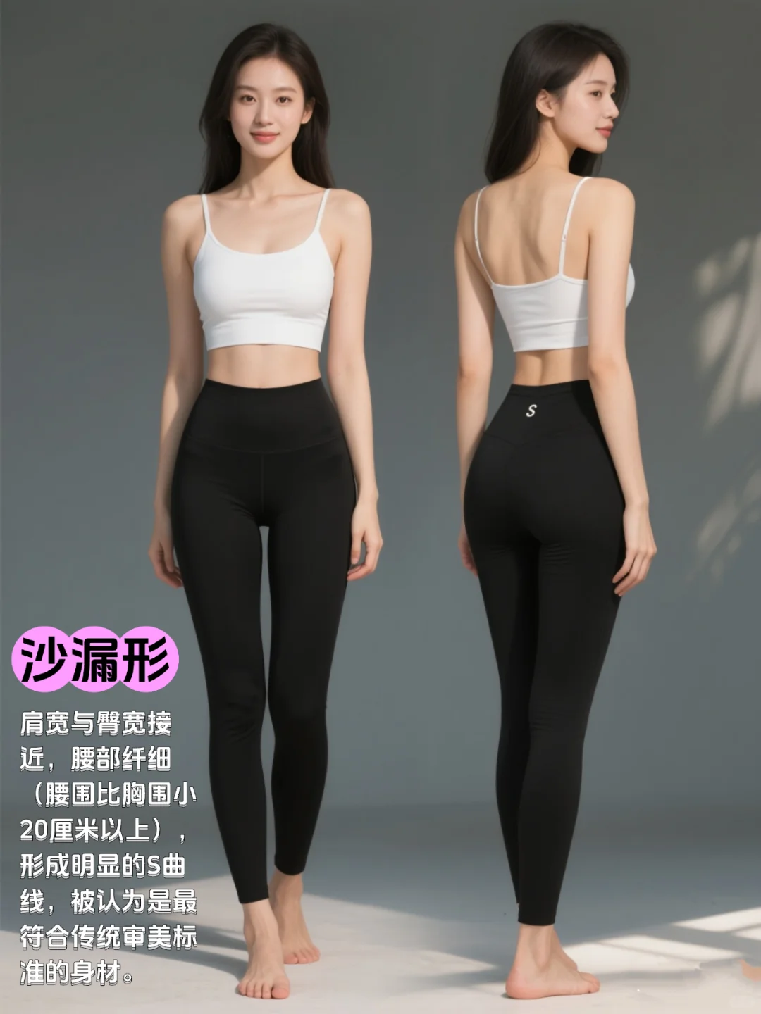 8种女生体形！你属于哪一种？💃