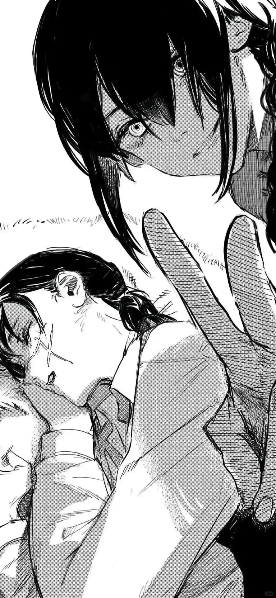 𝑾𝒆𝑪𝒉𝒂𝒕 | 一眼心动黑白动漫壁纸