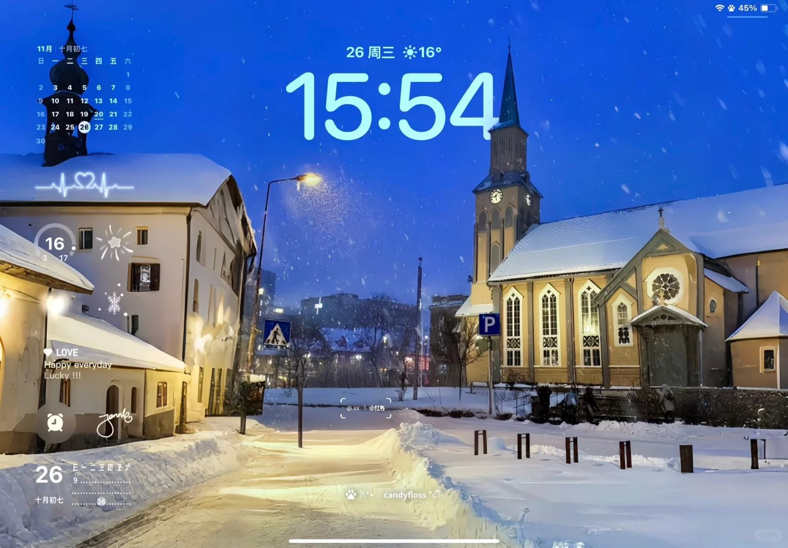 日暮寒林｜冬日雪景氛围