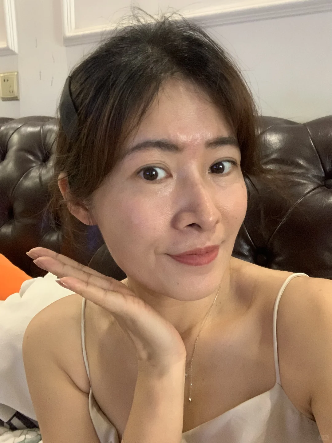 40岁原图状态，吊带趁年轻多穿一下