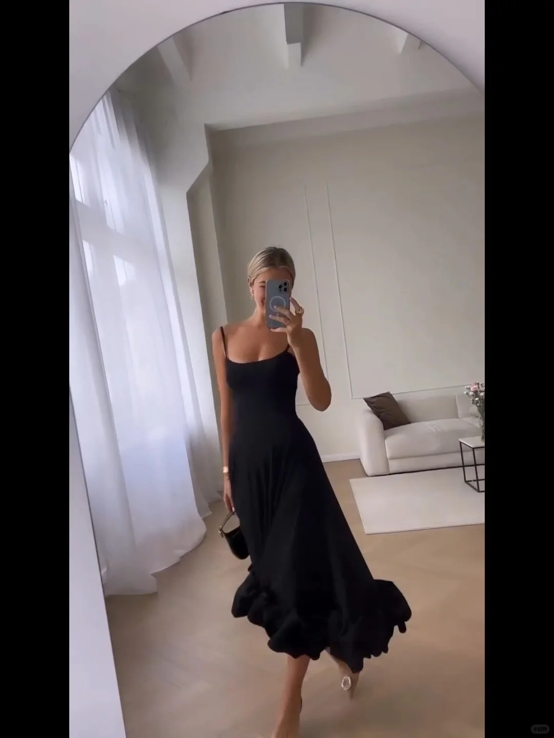 超温柔的法式连衣裙～～～