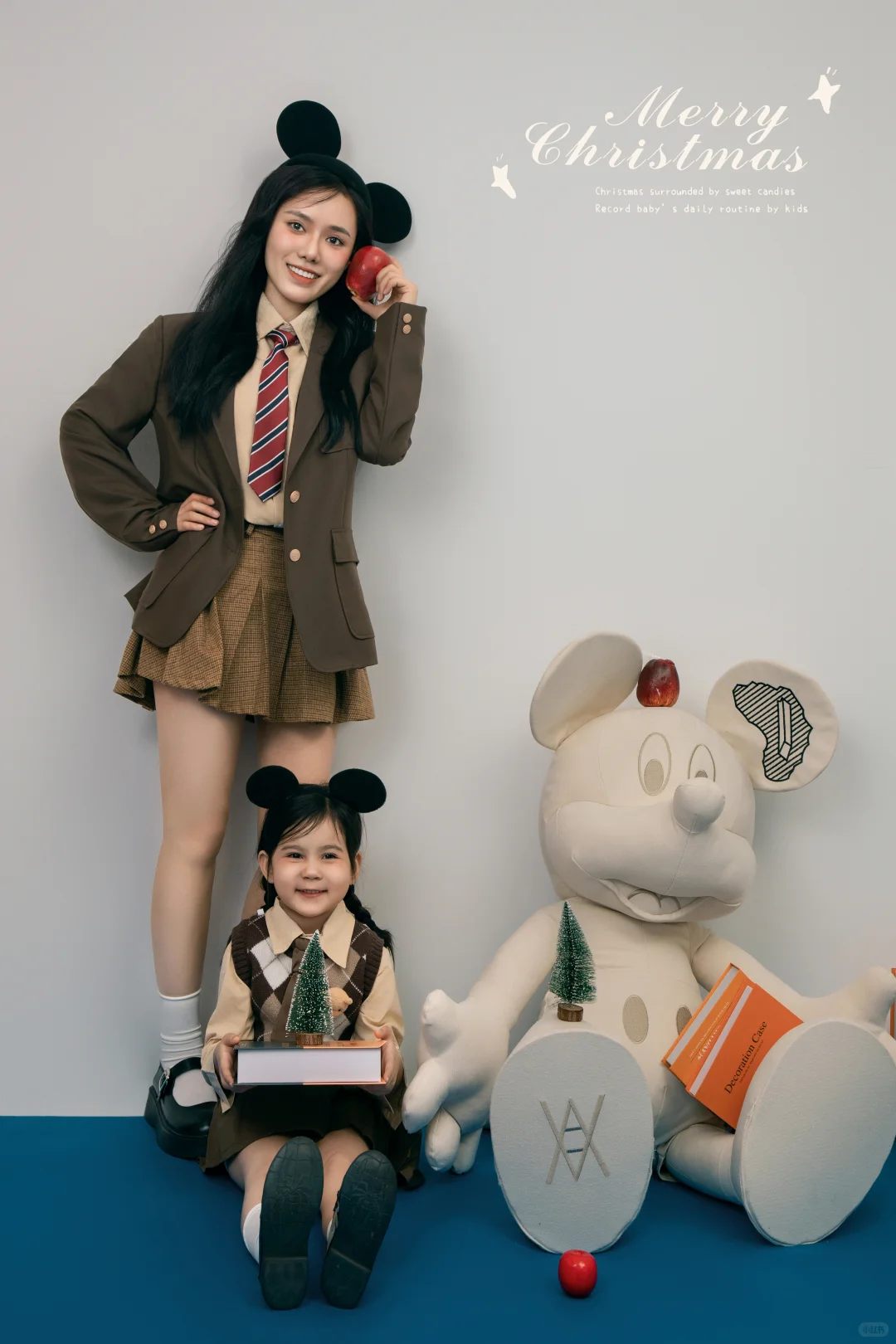 金华亲子照｜圣诞氛围感全家福，超有爱❤️