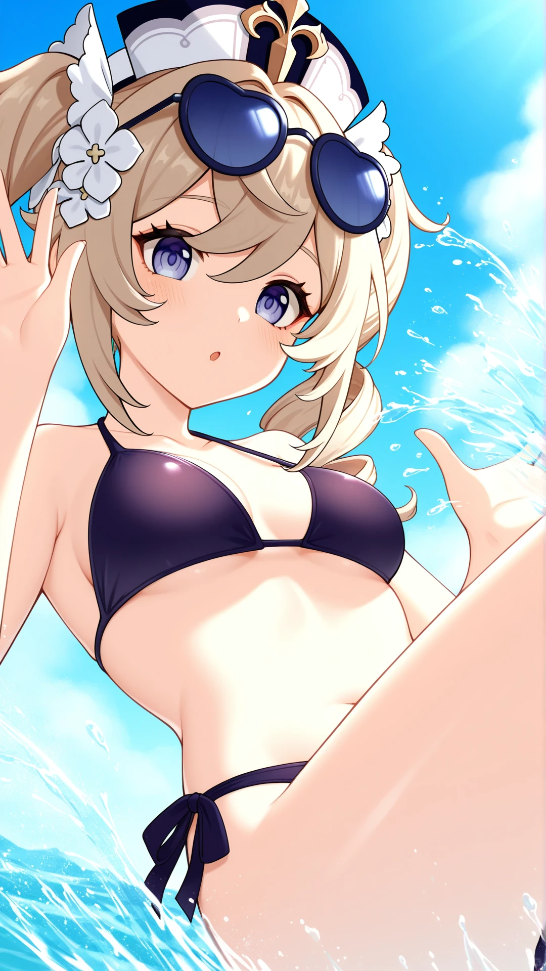 【原神同人】芭芭拉的绝美泳装