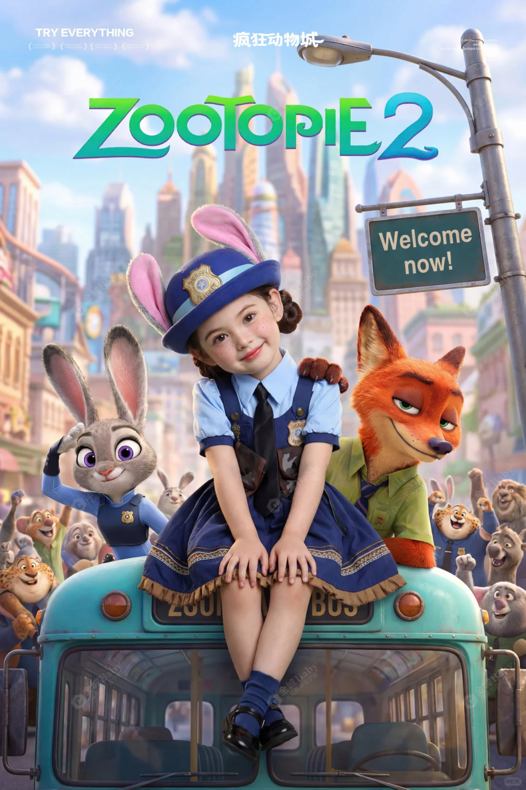 在金华这家店可以拍疯狂动物城主题，快冲‼️