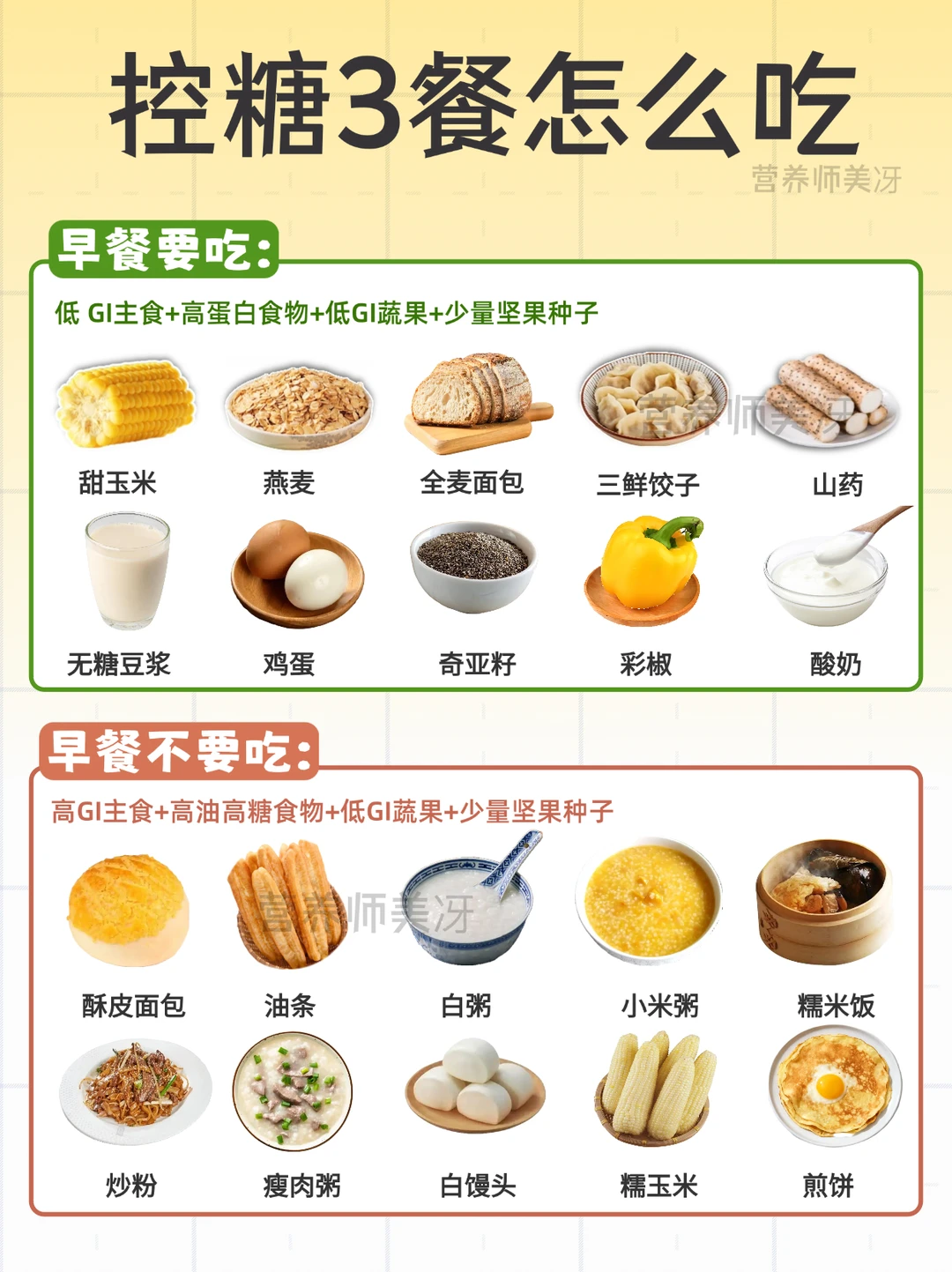 控糖三餐怎么吃？跟着抄作业就对了！建议收藏