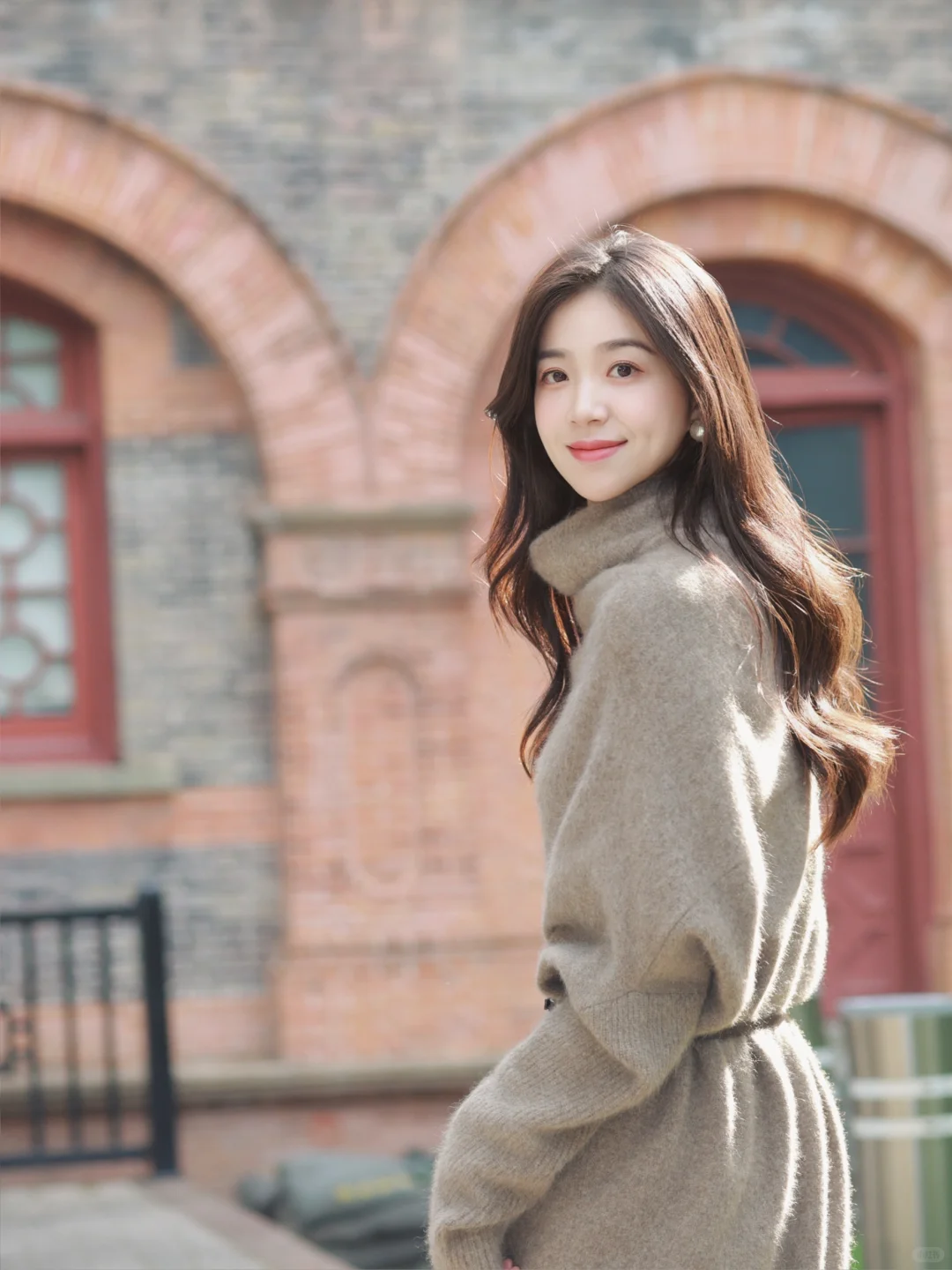 一件毛衣裙的柔暖