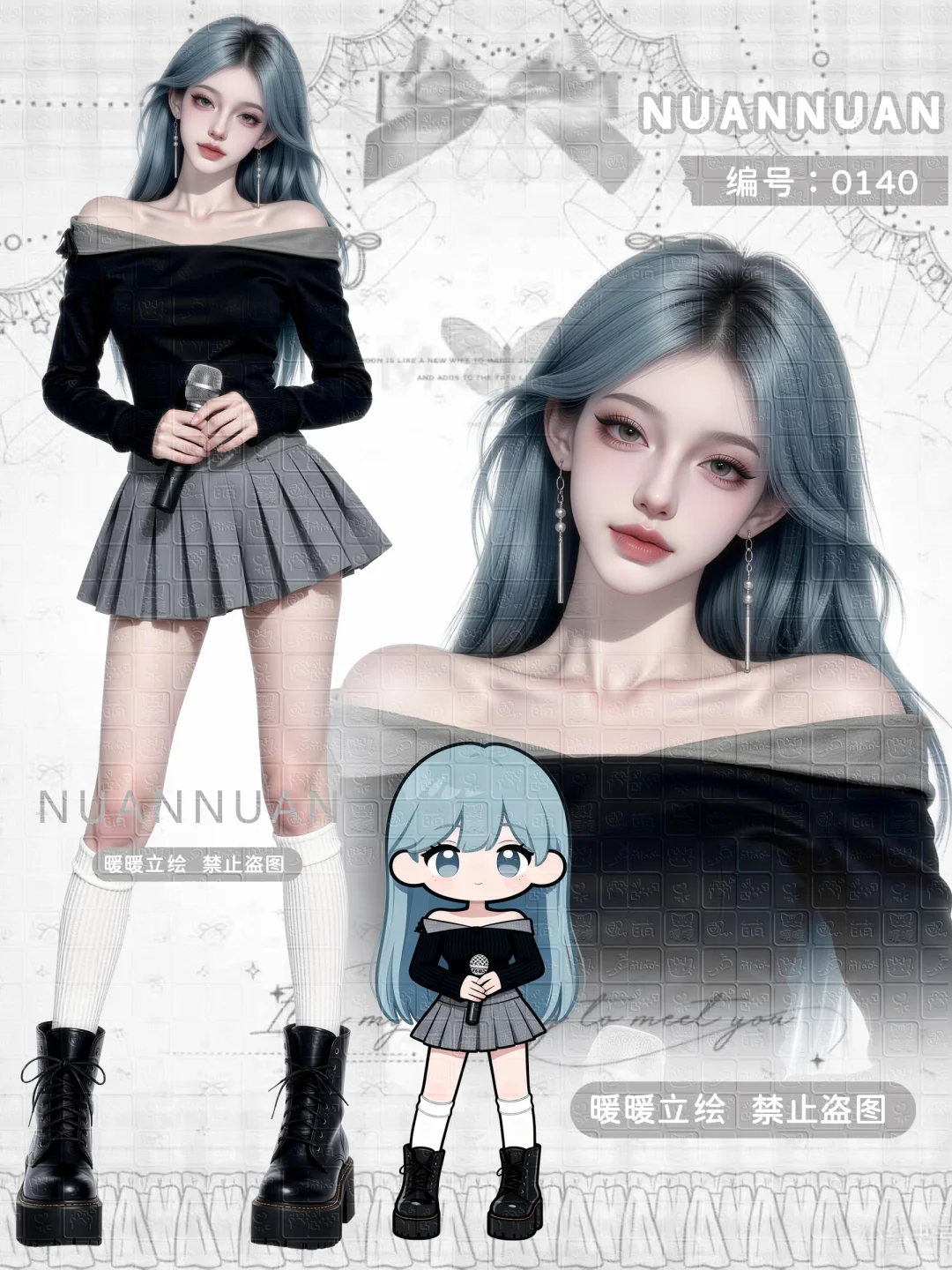 10张立绘女孩上新