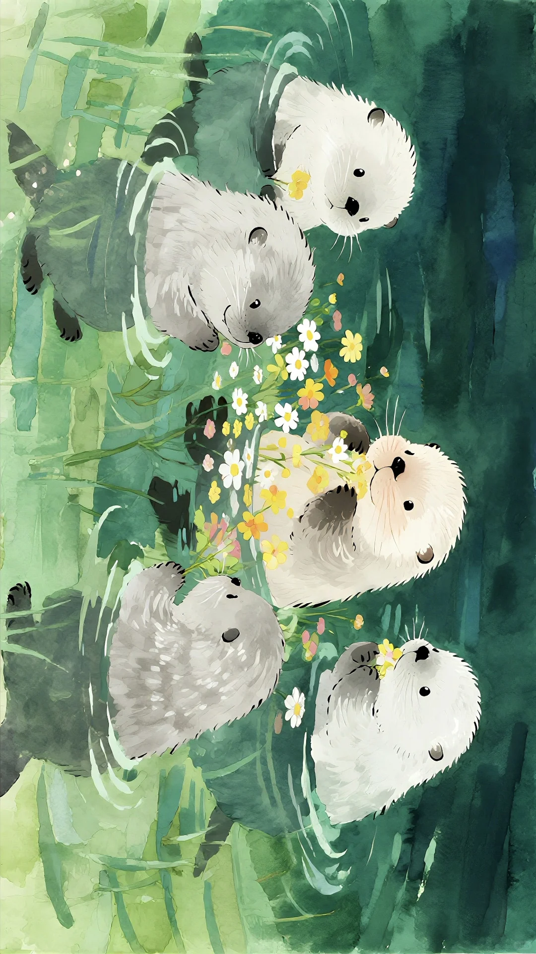 把手机往左边👈倒一下再看看呢