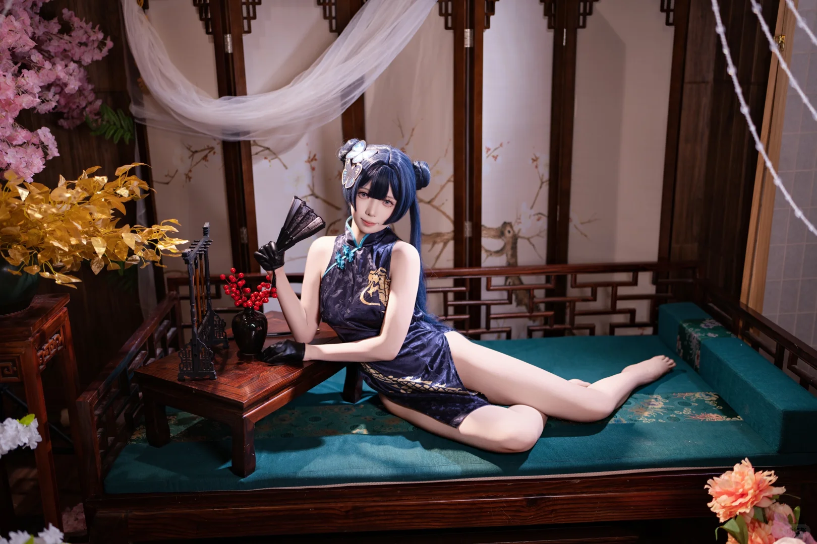 古风卧房的氛围感这不就来了